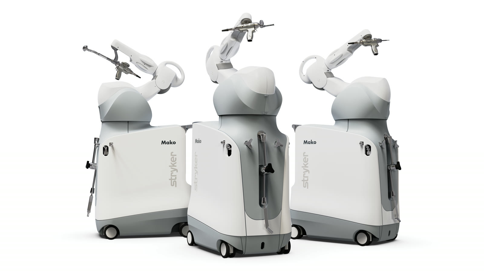 The Mako SmartRobotics arm, shown from multiple angles.